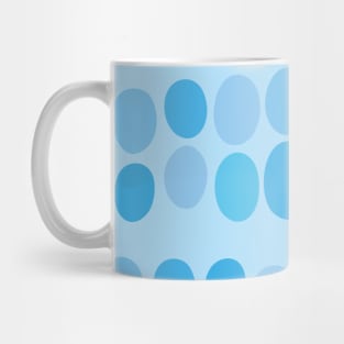 Abstract blue seamless pattern #3 Mug